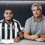 Botafogo assina primeira contrato profissional com Luiz Alberto, lateral do sub-17