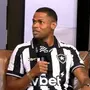Júnior Santos, do Botafogo, responde qual seu título favorito: 'Libertadores. Não é desaforo ou desrespeito, está na história e não tem como ser apagado'